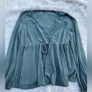 SHEIN 💫Flirty Prairie Long-sleeve top💫XL